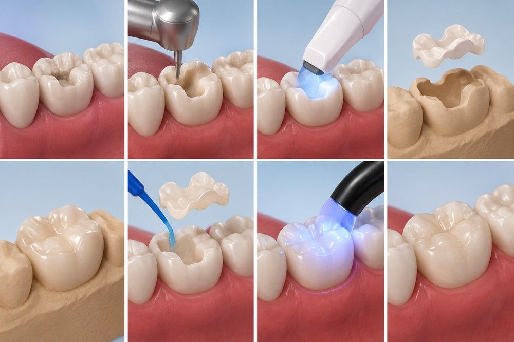 Step-by-Step Procedure: How Dental Inlays and Onlays Work